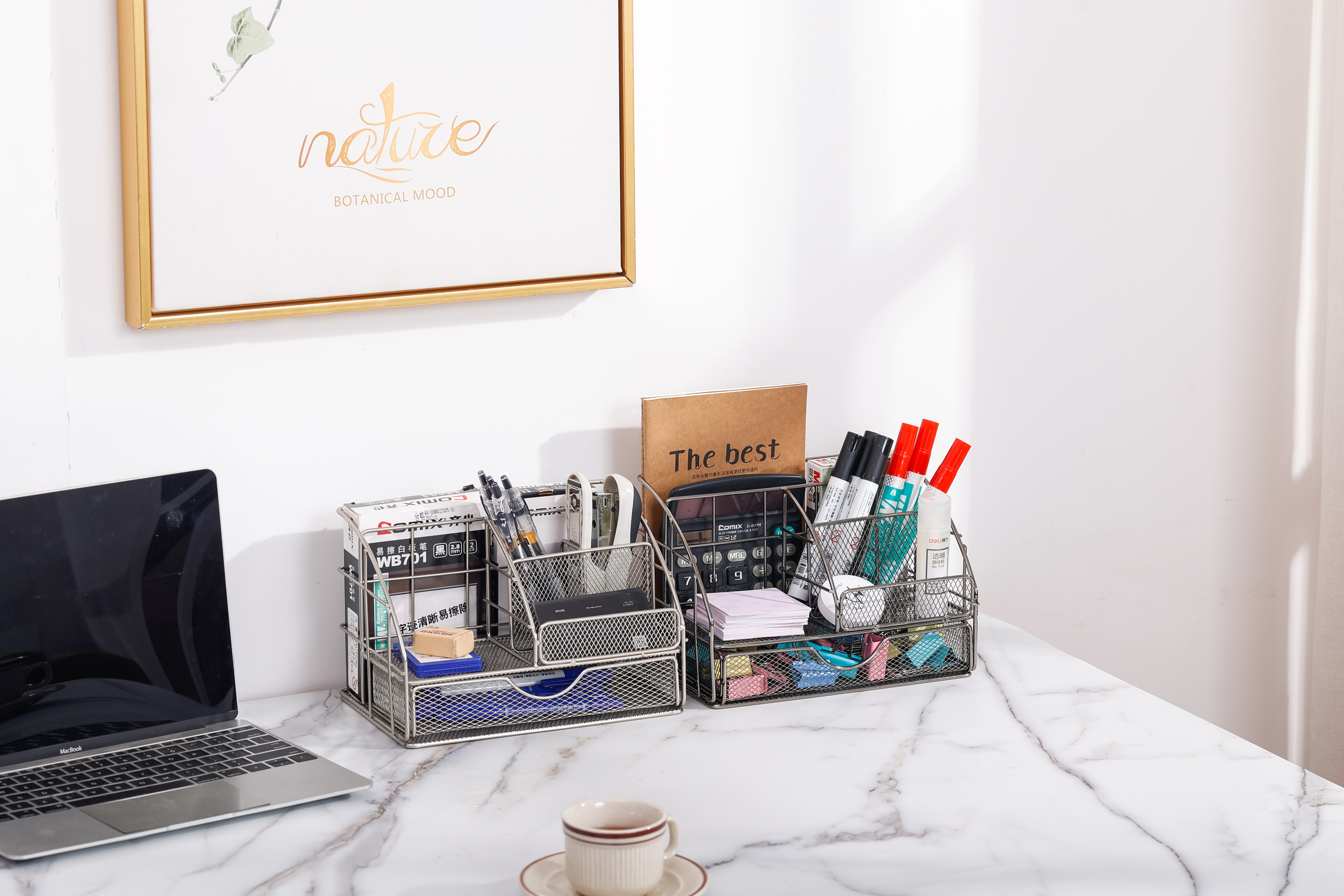 storage basket Organizadores de la mesa