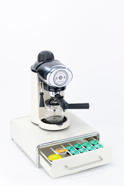  Cajón de almacenamiento de cápsula de café de metal