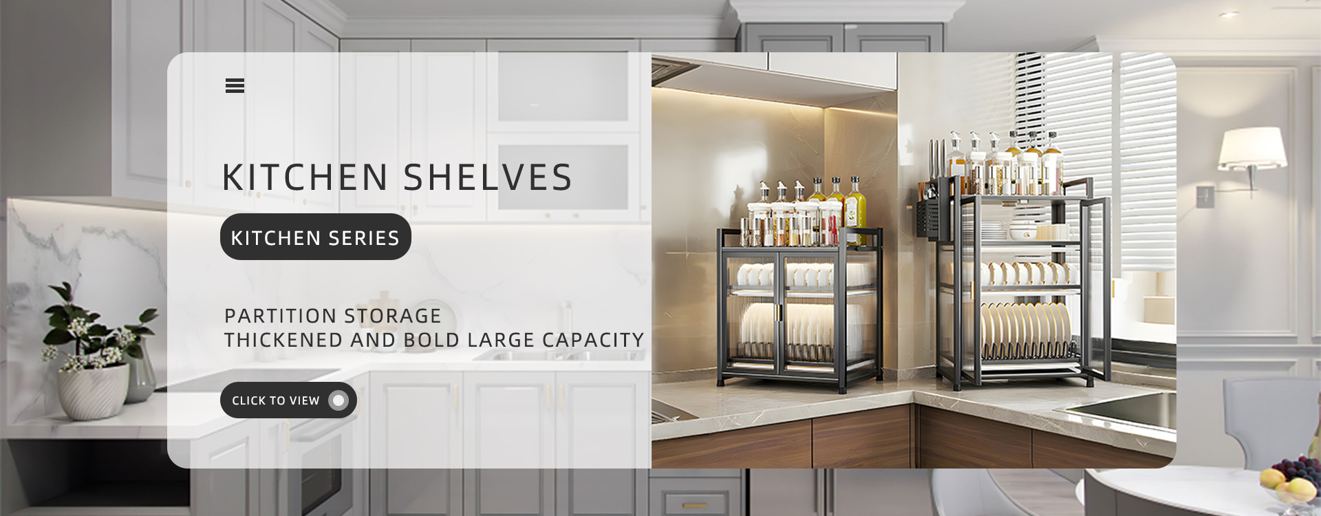 KITCHEN SHELVES